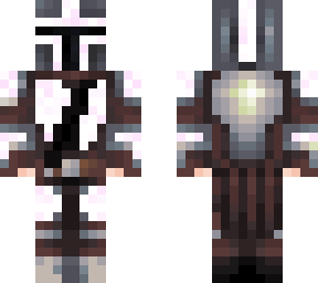 light purple mandalorian