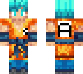 my skin goku