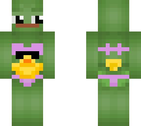 pepe going swimming