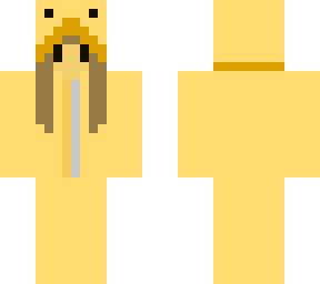 person in a duck suit (female)