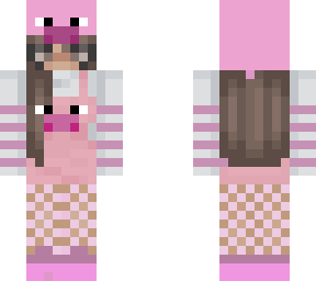 pig cute girl