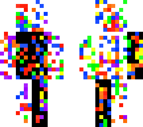 rainbow glitch