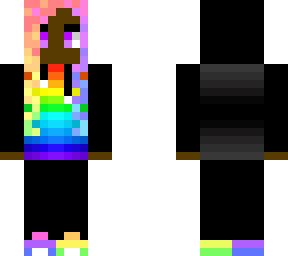 rainbow glow hoodie