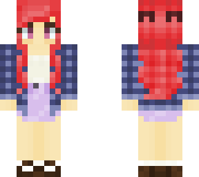 red and blue
