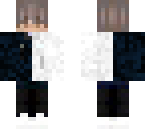 skin polera blanca y negra