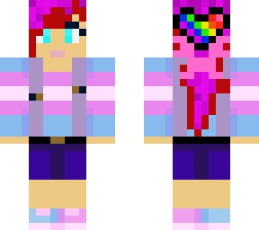 trans pride girl