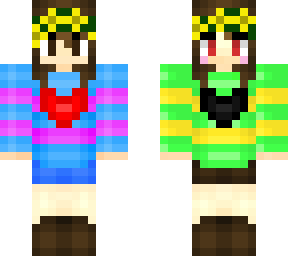 uwu frisk and chara
