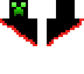 *fixed* white black creeper green face