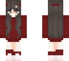 blood red