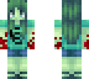 bloody zombie girl