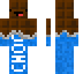blue chocolate