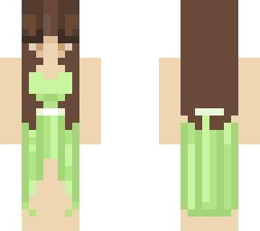 green dress : )