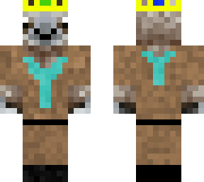 King Sloth With Clothes Refined | Minecraft Skin