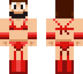 mario in lingerie