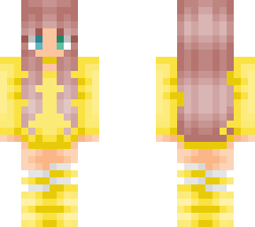 old skin update - girl in yellow w/ pink hair
