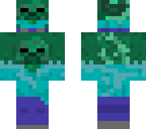 papa zombie an' baby zombie