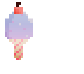 pastel ice cream- ce