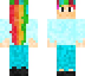 rainbow girl