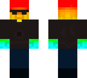 rainbow server steve