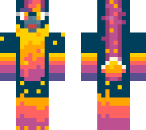 retro neon furby