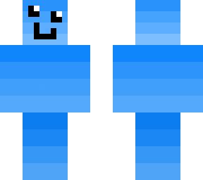 sky blue skin
