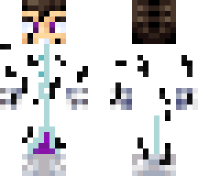 vegeta777 traje de cientifico quemado.