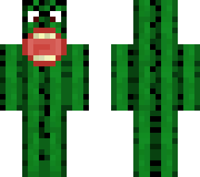 very angry cactus but cactus sucks and corn is better but ig king wanted cactus