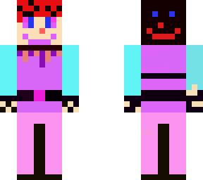 a skin my other sister made belt glove its good i guess