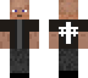 bald german man without mask