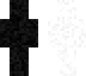 black and white