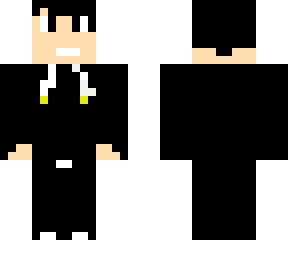 black hoodie skin (second skin)