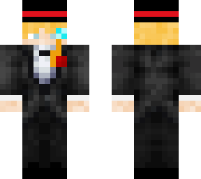 boy in suit with monocle