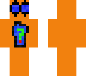 bug eyed riddle guy orange
