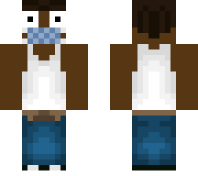 cj with corona mask