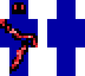 cloaked figure