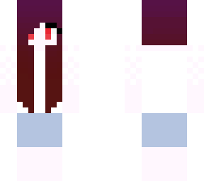dark red hair with outfit