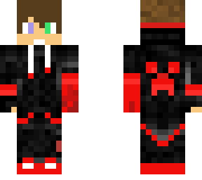 dj boy black-red combination
