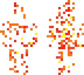 flaming glitch
