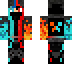 gamer red and blue