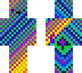 multi-colored pattern