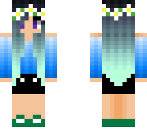 my oc, please tell me who made the hair and flowers