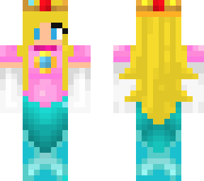 peach mermaid