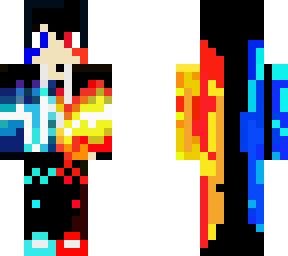 personaje agua y fuego