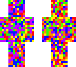 rainbow confetti