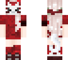 red masked girl