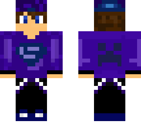 skin violeta creada por mi