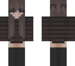 striped girl edit