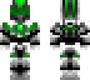 superhero alien v2 w/ green visor only