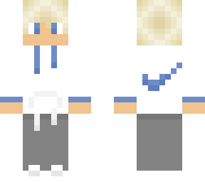 blue nike guy
