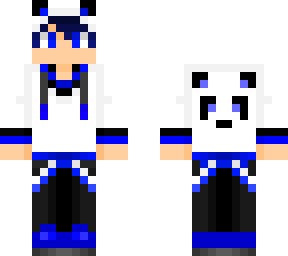 blue panda boy